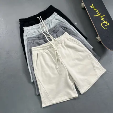 Casual Elastic Cargo Shorts For Kids