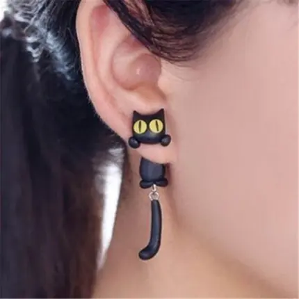 3D Cartoon Stud Earrings For Women