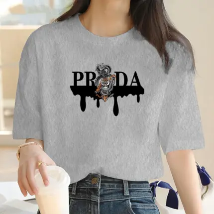 Luxury Crew Neck T-Shirts For Women