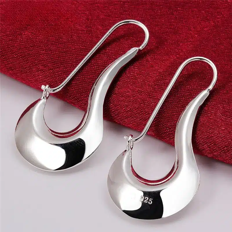 kf-S9b18ac2a17f545ae8a08fce4bf87c59f1 925 Sterling Silver Drop Earrings - Image 1