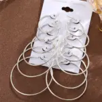 Hoop Earrings Set For Women