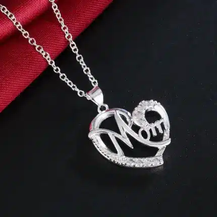 45cm Elegant Mom Pendant Necklace For Women