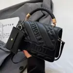 Trendy Quilted Handbag For Women