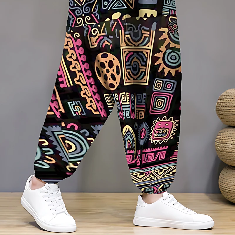 kf-Sa33b1539ebad496fb19c190f0d717d8cG Casual Loose Trousers For Men - Image 1