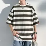 Oversized Striped T-Shirts For Men