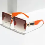Rimless Square Sunglasses For Women