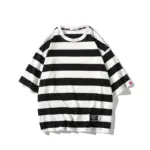 Oversized Striped T-Shirts For Men - Image 4