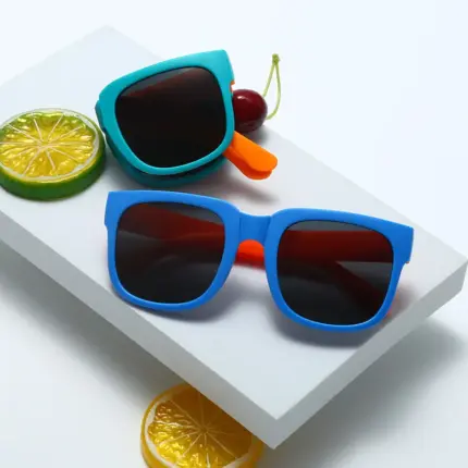 Colorful Folding Sunglasses For Kids