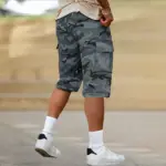 Multi-Pocket Cargo Shorts For Men