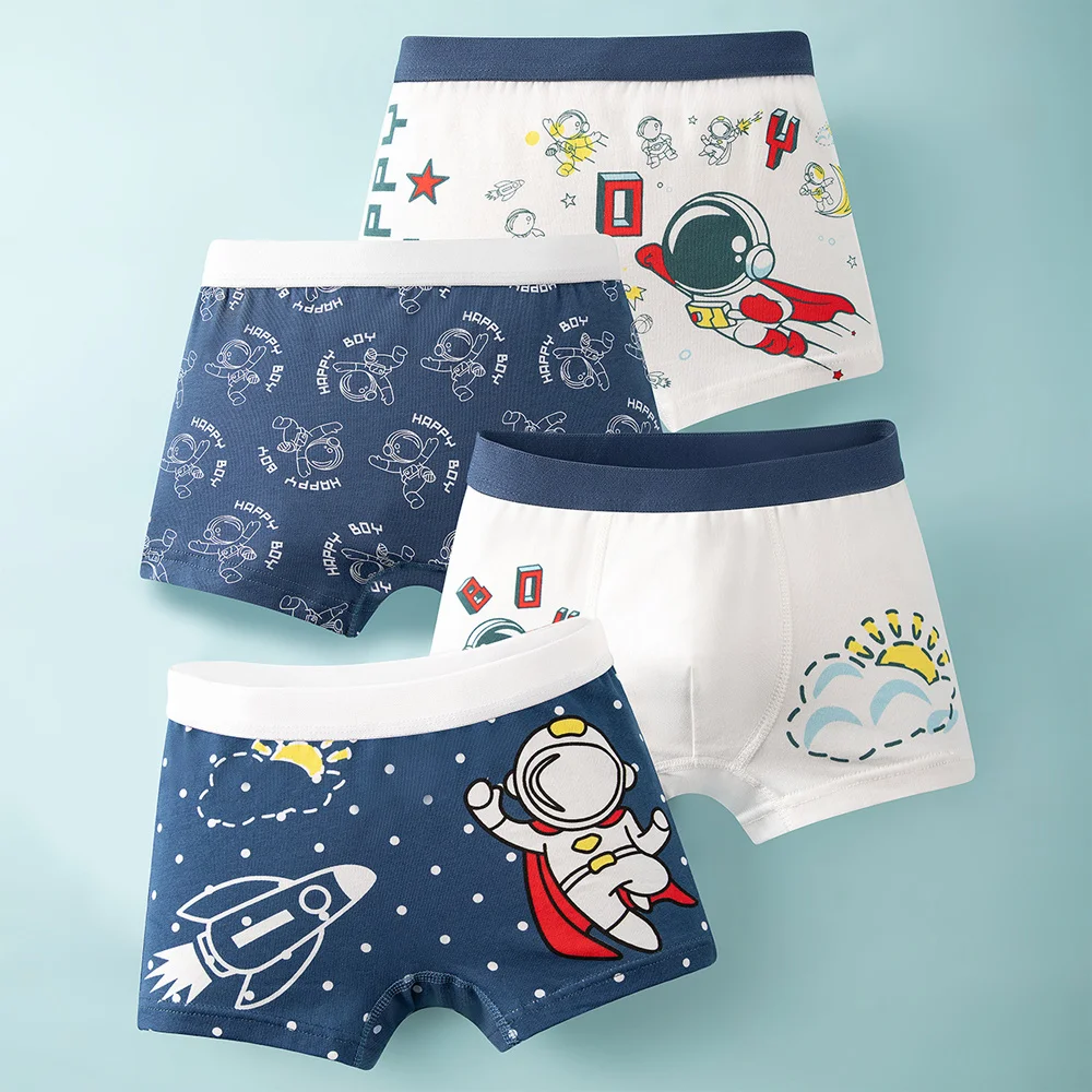kf-S10ddcc73b32d46c4b748450e58af0bebW New Cartoon Print Underwear For Boys - Image 1