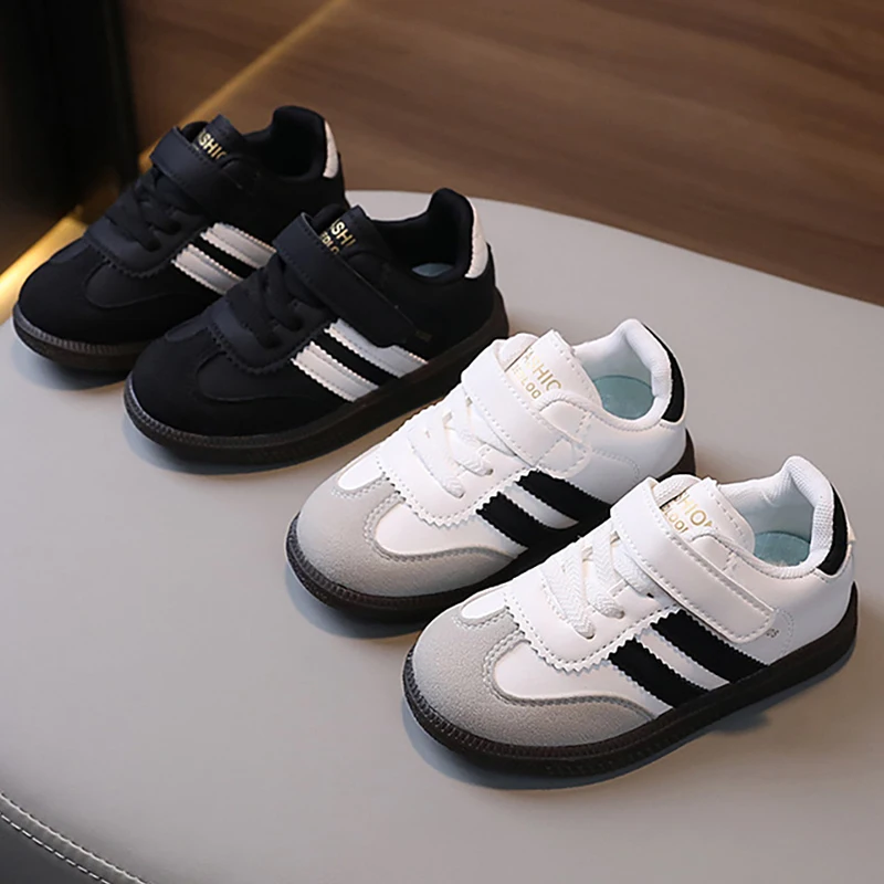 kf-S185786768ecb472f9f2a266deed103eeC Ergonomics Pu Leather Sneaker For Boys - Image 1