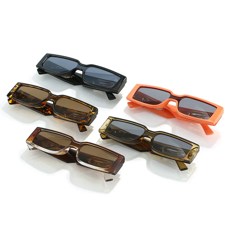 kf-S3b895a3aa49644f1bef28120027d5bf6A Fashion Rectangle Sunglasses For Women - Image 1