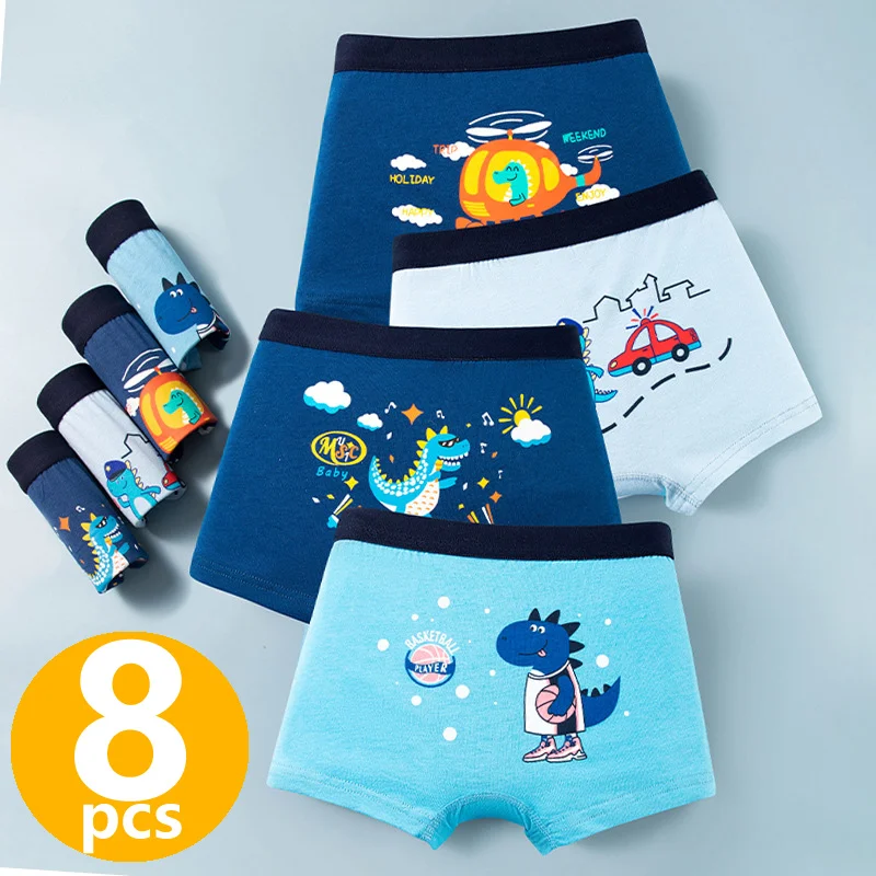 kf-Sc757010395d74ac29b26858fea65e08cS Breathable Cotton Underwear For Boys - Image 1