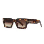 Retro Square Sunglasses For Women - Image 4