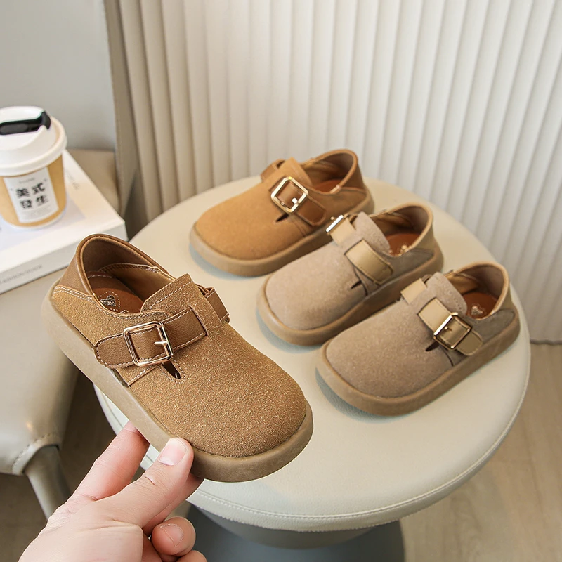 kf-S9b0e7897092c4d00acc301a42910c1c4x Elegant Round-toe Shoes For Boys - Image 1