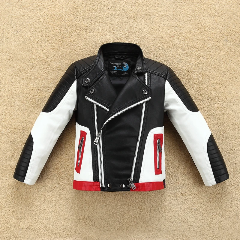 kf-HTB1iHcCXiYrK1Rjy0Fdq6ACvVXaL Pu Leather Motor Jacket For Men - Image 1