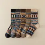 Soft Cotton Crew Socks For Men