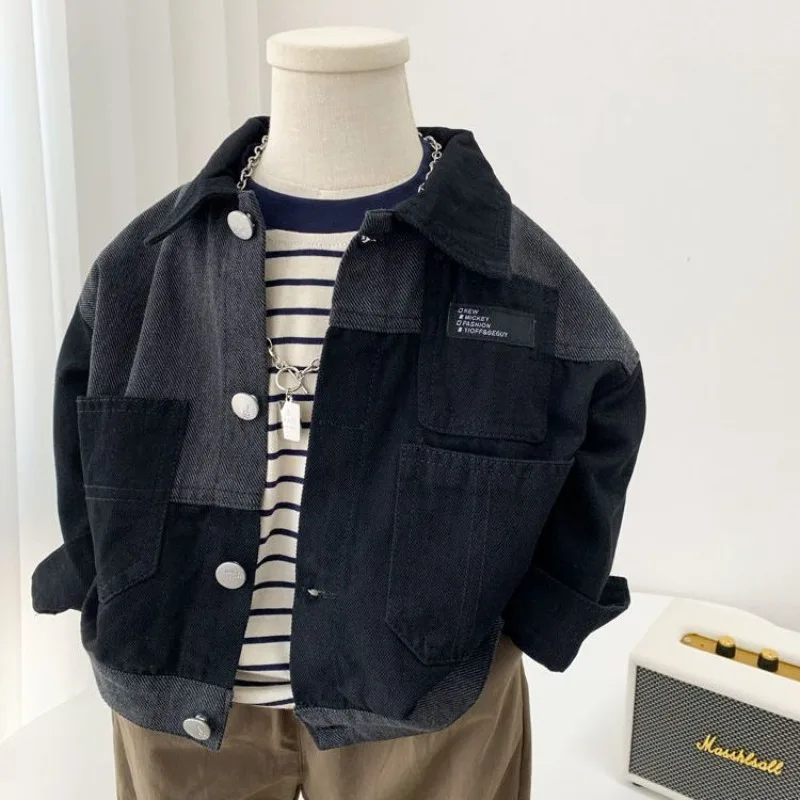 kf-S179e1b1a39ee499792afded074e290807 Casual Denim Jackets For Boys - Image 1