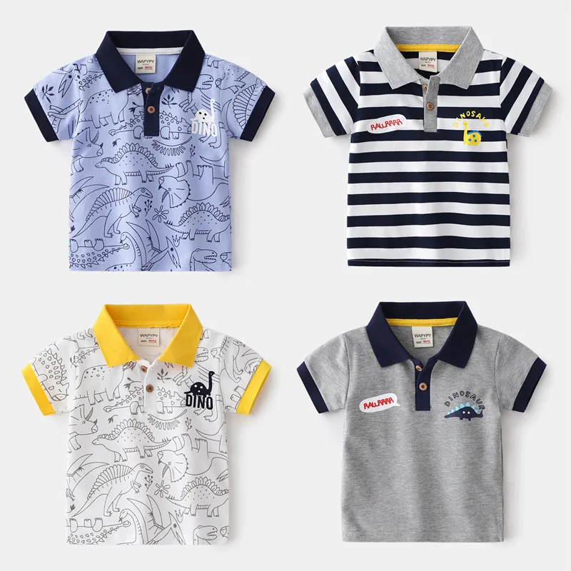 kf-S23fbb1a5546840359d208c5414954240o Casual Cotton Polo Shirts For Boys - Image 1