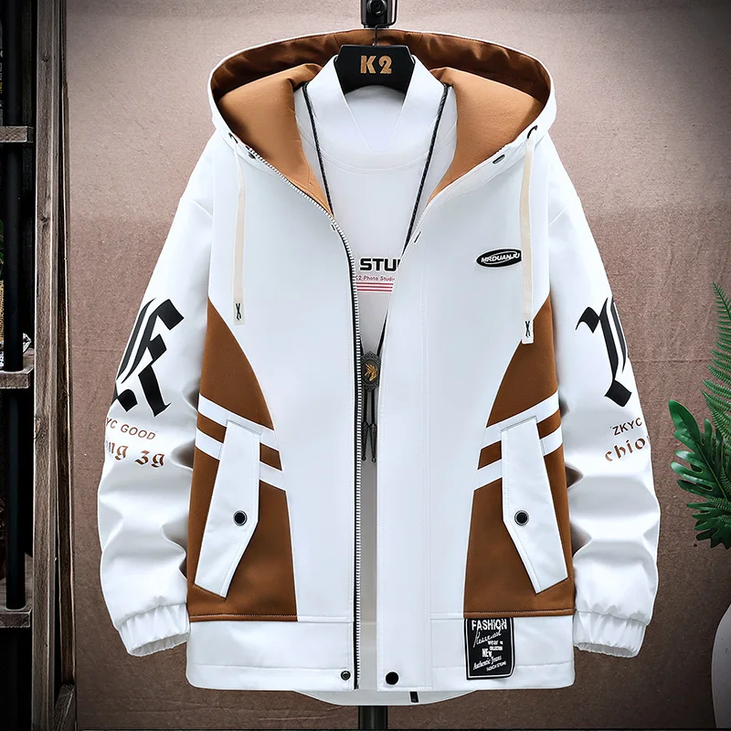 kf-S38862e86422d452cb28cd696e9162aadT Casual Hooded Jackets For Men - Image 1