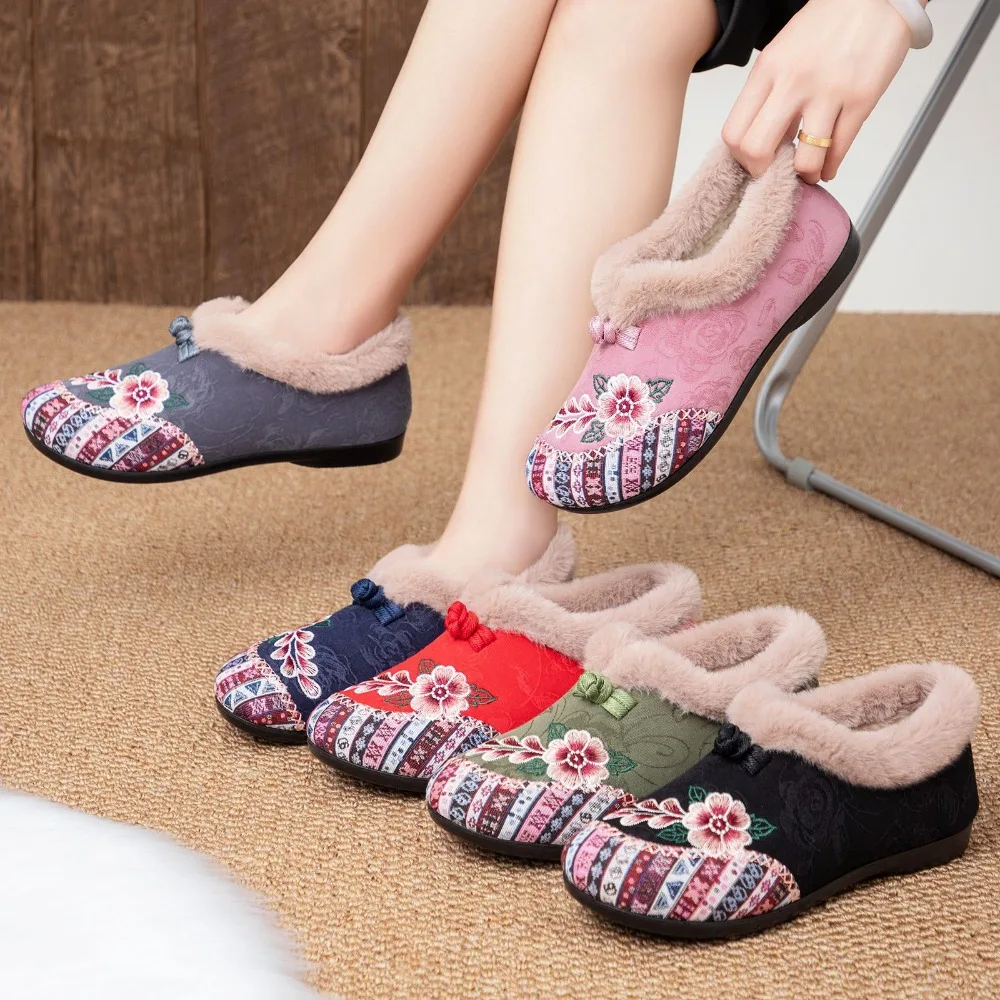 kf-Sa10c2ac74c5246f7b6a13d25b2282fb85 Winter Warm Short Boots For Women - Image 1