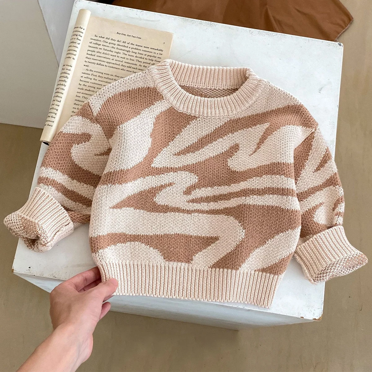 kf-Saf7e1f75a01e418eb3b2cc9e51347e8eO Autumn Winter Sweaters For Kids - Image 1