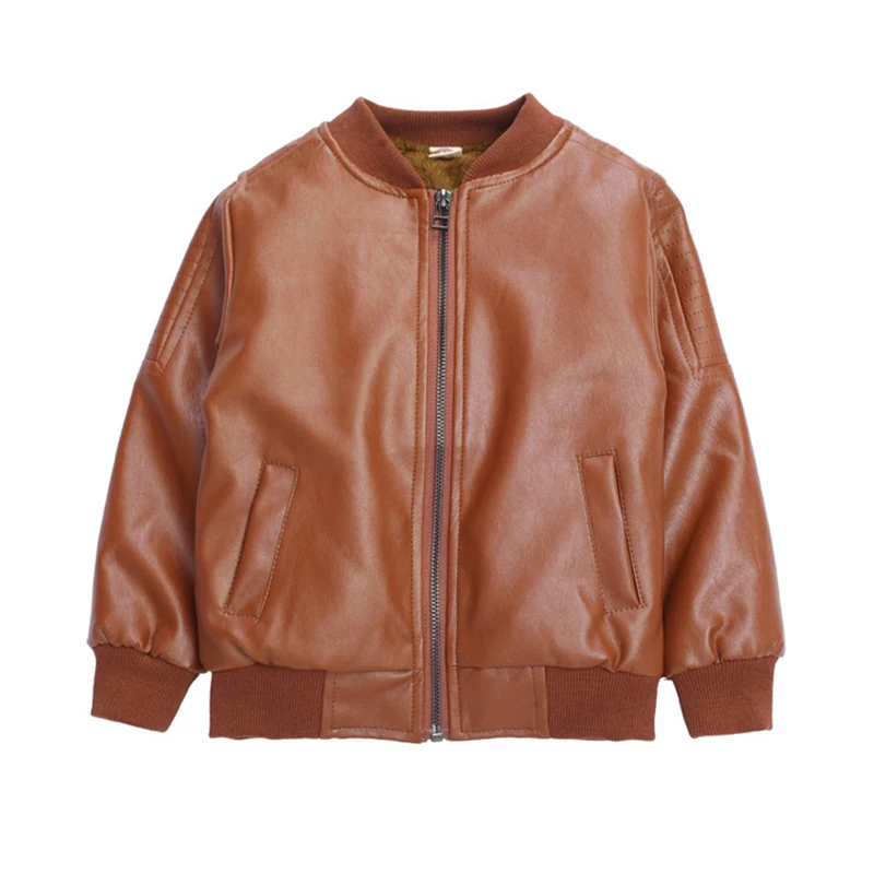 kf-Sbc131e933e7e47dc8e85fdd7ea2dc46cr Casual Pu Leather Jackets For Boys - Image 1