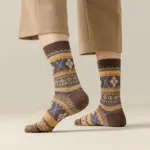 Soft Cotton Crew Socks For Men - Image 2